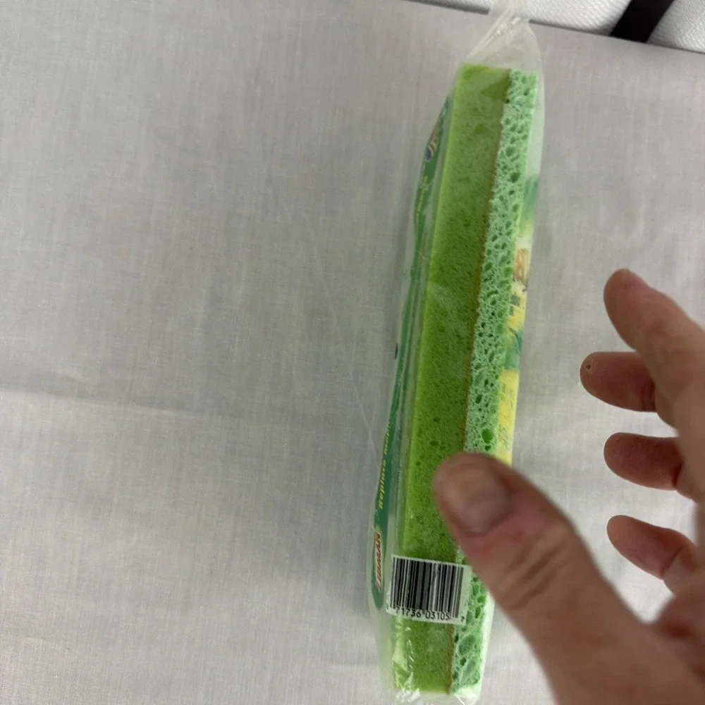 Libman Scrubster Mop Refill Easy Change Snap On Replacement Head 03105 Green New